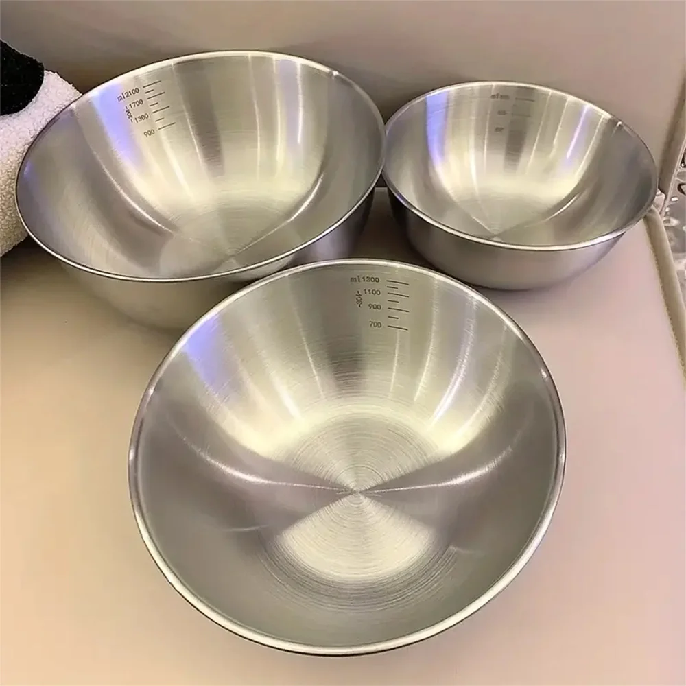 Home Cooking Set - Juego de 3 Tazones de Acero