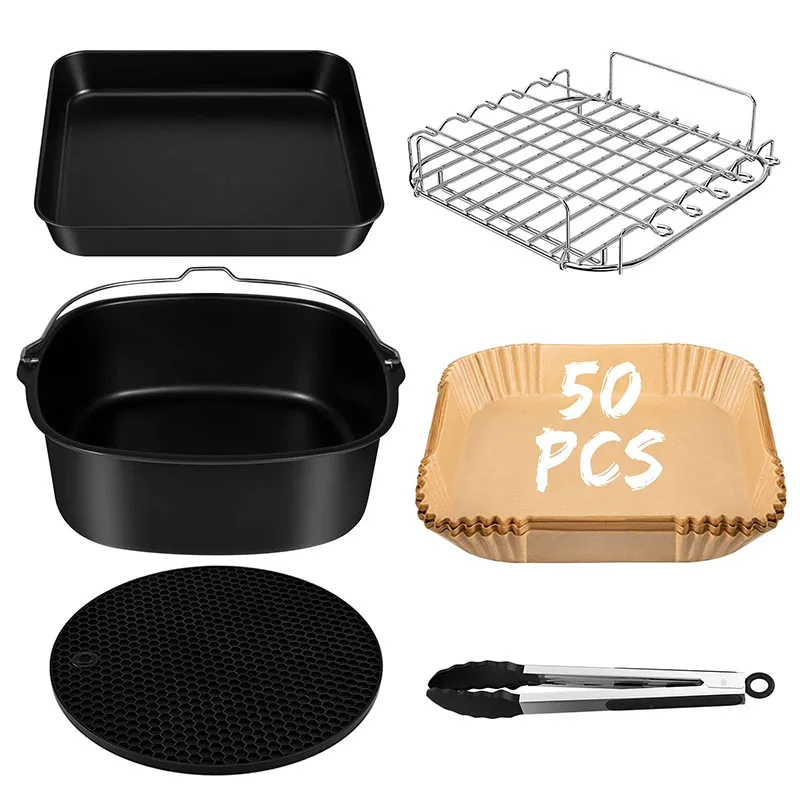 Home Cooking Set - Juego de accesorios para freidora de