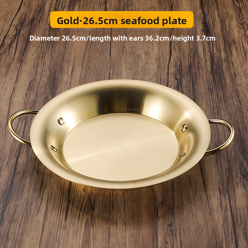 Sartén Paella de acero inoxida - Paella Pan Steel reseña y precio