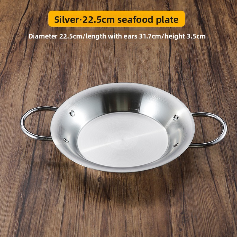 Sartén Paella de acero inoxida - Paella Pan Steel reseña y precio