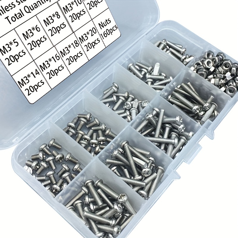 Juego de 340 Piezas de Tornill - Paella Pan Steel reseña y precio