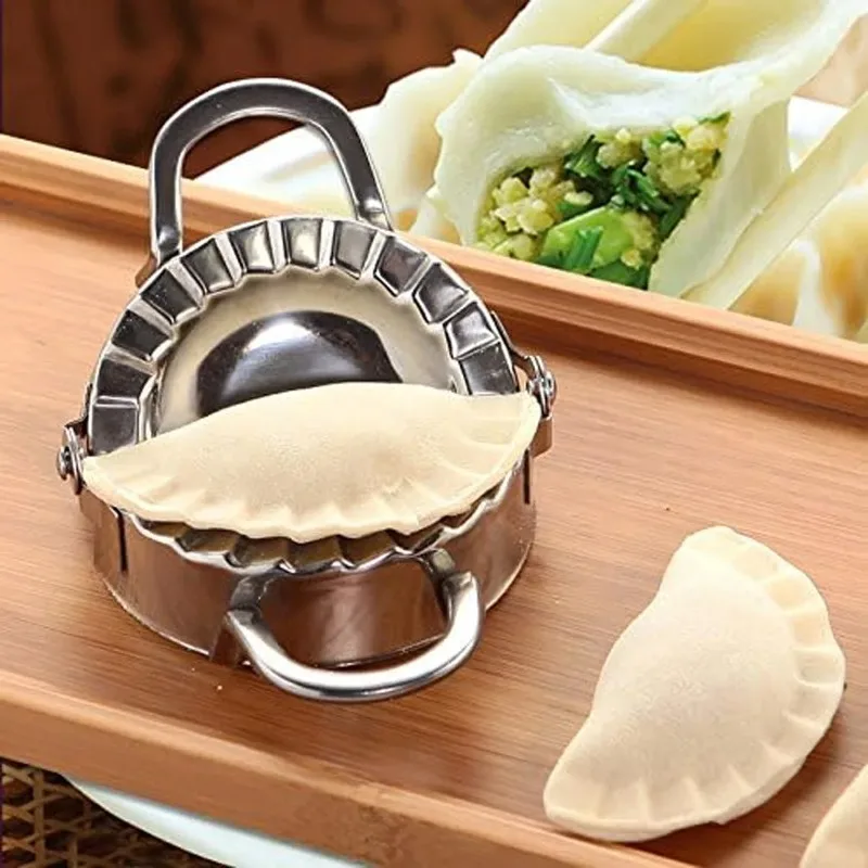 Molde para Dumplings de Acero  - Gyoza Dumpling Maker reseña y precio