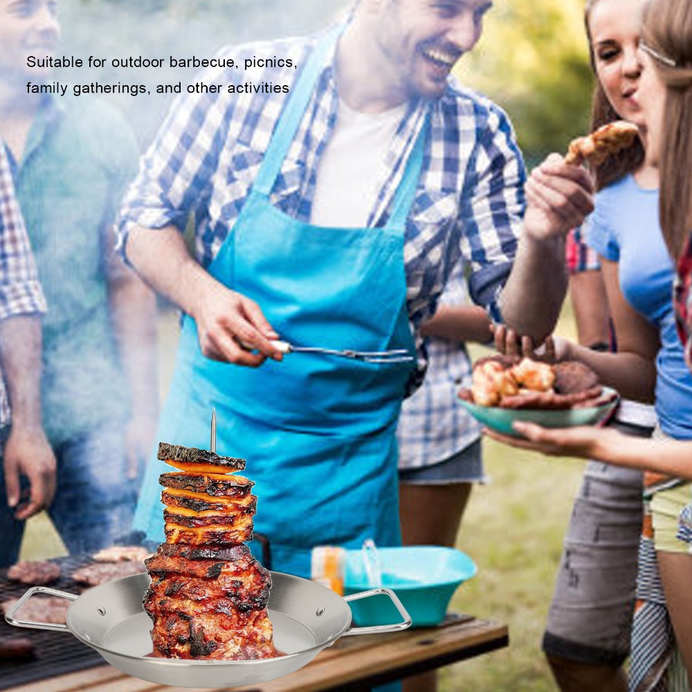 Juego de Brochetas Verticales  - Paella Pan Steel reseña y precio