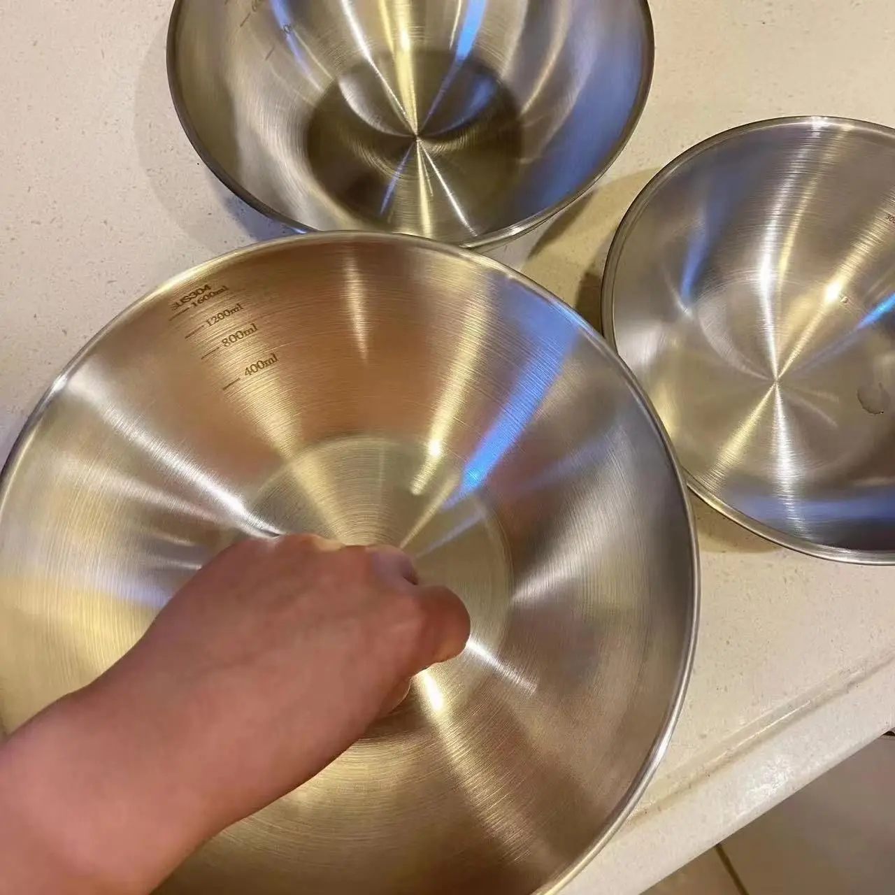Juego de 3 Tazones de Acero In - Home Cooking Set reseña y precio