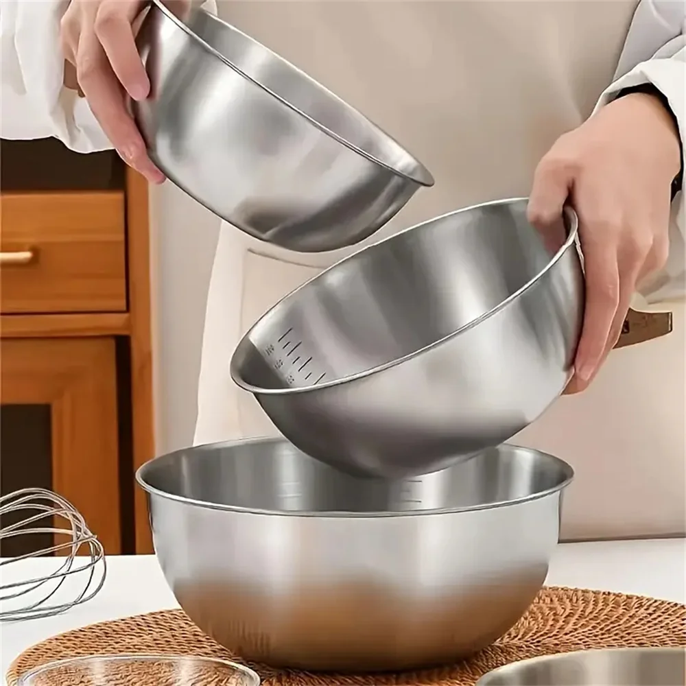 Juego de 3 Tazones de Acero In - Home Cooking Set reseña y precio