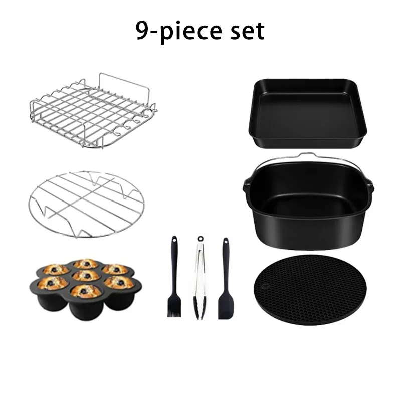Juego de accesorios para freid - Home Cooking Set reseña y precio
