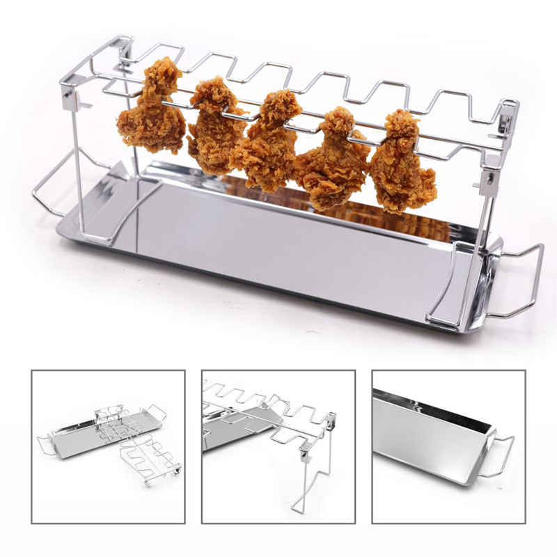 Soporte plegable de acero inox - Paella Pan Steel reseña y precio