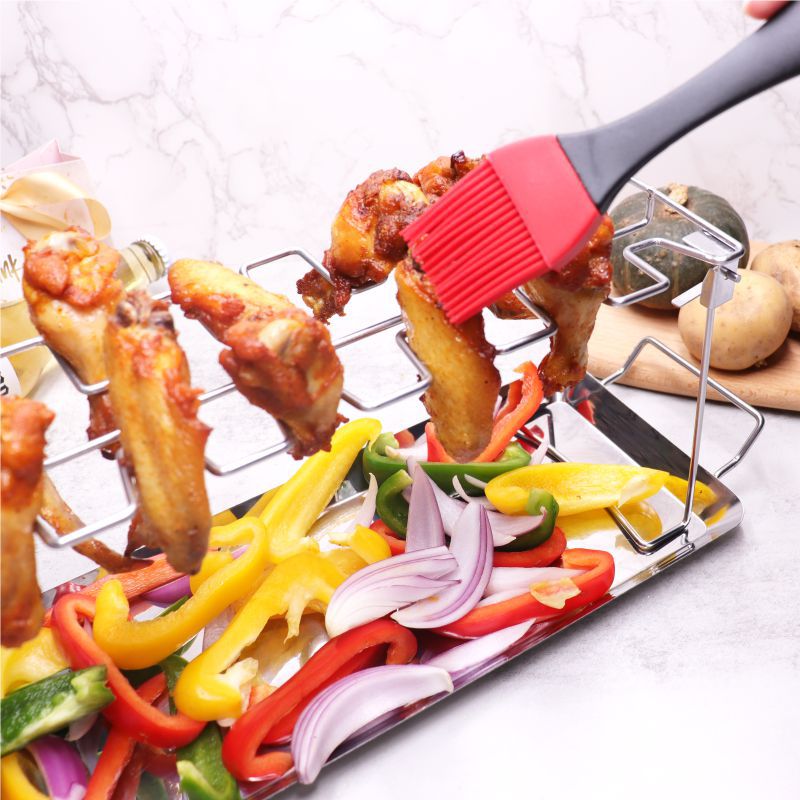 Soporte plegable de acero inox - Paella Pan Steel reseña y precio